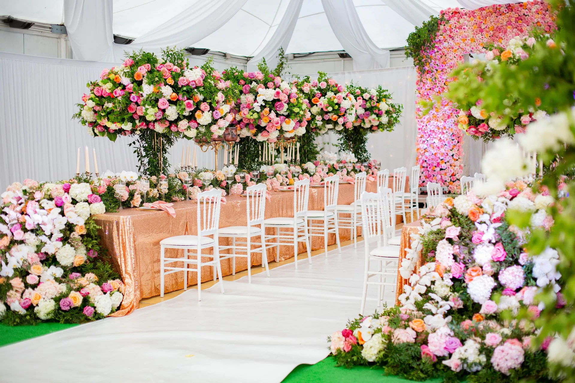 Les Fleurs d\'Eléonore - Comment bien décorer une salle de mariage ?