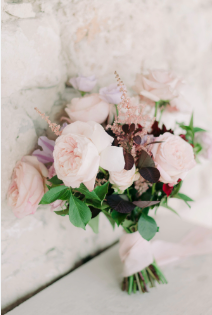 Bouquet de mariée à lancer